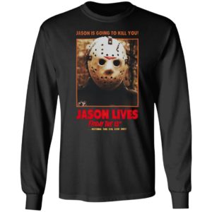 JASON LIVES FRIDAY THE 13TH MOVIE T-SHIRT