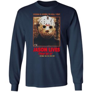 JASON LIVES FRIDAY THE 13TH MOVIE T-SHIRT