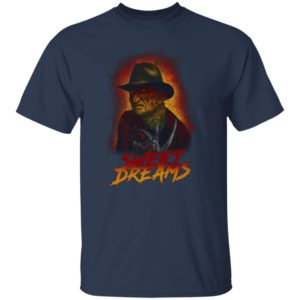Sweet Dreams Mens Freddy Krueger T-Shirt Nightmare On Elm Street Halloween Movie Tee