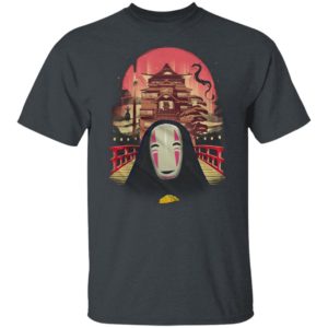 Spirited Away Original Art T-Shirt, Anime Studio Ghibli Miyazaki Women’s Tee