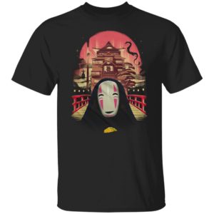 Spirited Away Original Art T-Shirt, Anime Studio Ghibli Miyazaki Women’s Tee