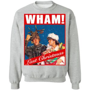 WHAM LAST CHRISTMAS George Micheael Sweetshirt