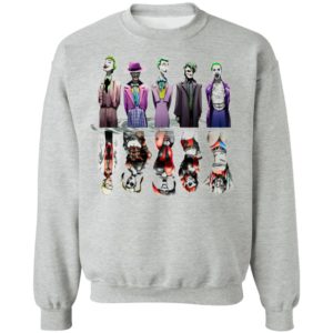 THE JOKER HARLEY QUINN T-Shirt, Batman Suicide Squad Mens Unisex Tee Dark Knight