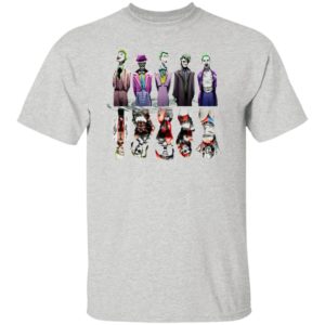 THE JOKER HARLEY QUINN T-Shirt, Batman Suicide Squad Mens Unisex Tee Dark Knight