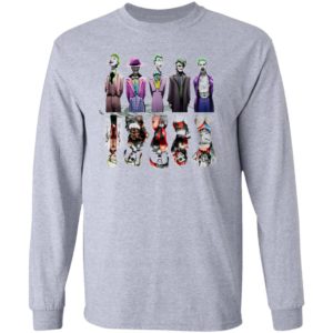 THE JOKER HARLEY QUINN T-Shirt, Batman Suicide Squad Mens Unisex Tee Dark Knight