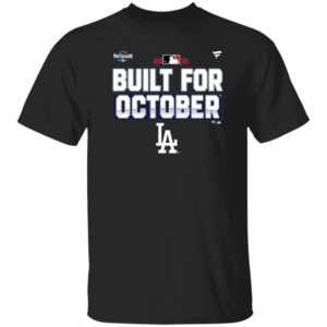 Los Angeles Dodgers Fanatics Branded 2021 Postseason Locker Room T-Shirt