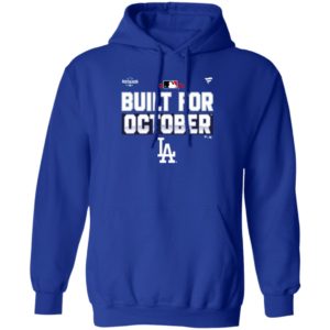 Los Angeles Dodgers Fanatics Branded 2021 Postseason Locker Room T-Shirt