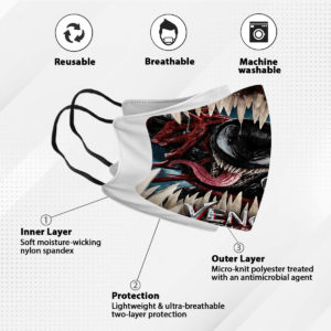 Venom 2 Let There Be Carnage Face Mask