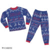 Carolina Panthers Ugly Christmas Raglan Pajamas Set