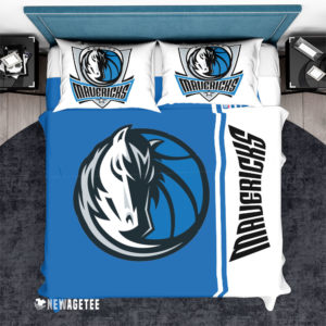 Dallas Mavericks NBA Basketball Duvet Cover and Pillow Case Bedding Set