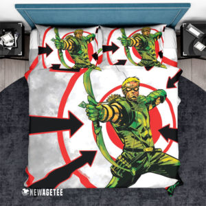 Green Arrow Weird Science DC Comics Duvet Cover and Pillow Case Bedding Set