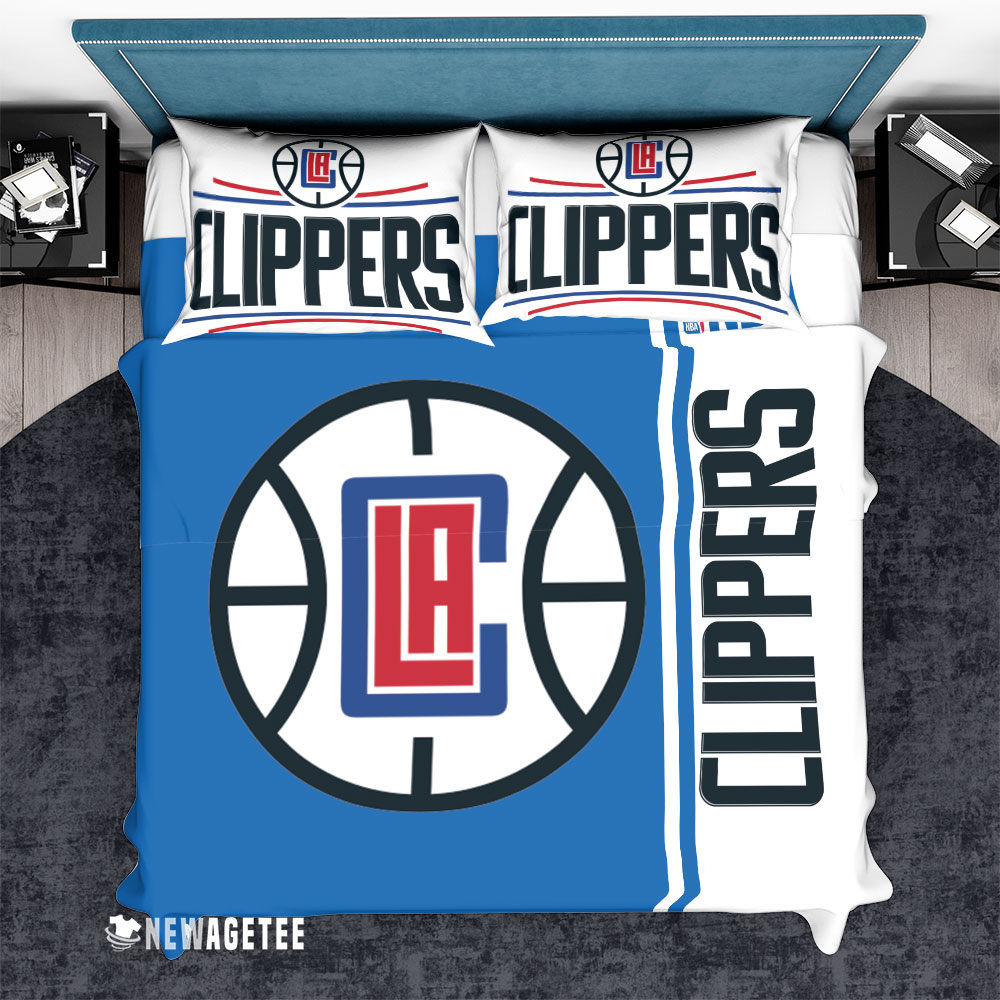 LA Clippers NBA Basketball Duvet Cover and Pillow Case Bedding Set LA Clippers NBA Basketball Duvet Cover and Pillow Case Bedding Set