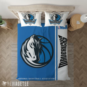 Dallas Mavericks NBA Basketball Duvet Cover and Pillow Case Bedding Set