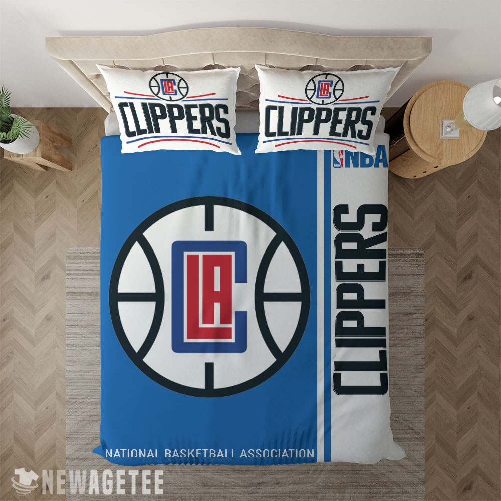 LA Clippers NBA Basketball Duvet Cover and Pillow Case Bedding Set LA Clippers NBA Basketball Duvet Cover and Pillow Case Bedding Set