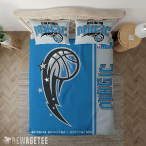 Bedding Sheet Orlando Magic NBA Basketball Duvet Cover and Pillow Case Bedding Set