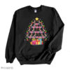 Cute Flamingos Christmas Tree Sweatshirt Cute Flamingos Christmas Tree Sweatshirt