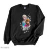 Disney Frozen 2 Elsa Anna Live Your Truth Geometric Portrait Sweatshirt