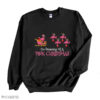 Flamingo I’m Dreaming Of A Pink Christmas Sweatshirt