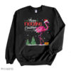 Flamingo I’m Dreaming Of A Pink Christmas Sweatshirt