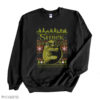 Santa Sloth Christmas Light-Sloth Ugly Christmas Sweatshirt