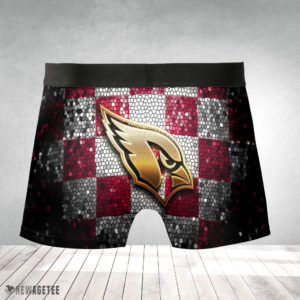 Boxer Briefs Arizona Cardinals NFL Glitter Mens Underwear Boxer Briefs