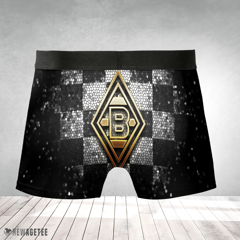 Borussia Monchengladbach FC Glitter Mens Underwear Boxer Briefs Borussia Monchengladbach FC Glitter Mens Underwear Boxer Briefs