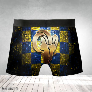 Boxer Briefs Los Angeles Rams NFL Glitter Mens Underwear Boxer Briefs