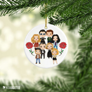 La La La Merry Christmas Moira David Alexis Johnny Rose Ornament