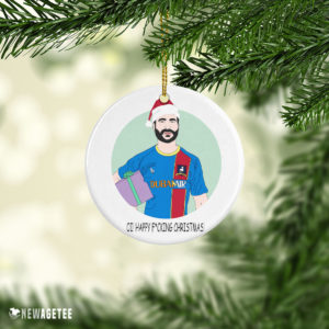 Roy Kent Oi Happy Fucking Christmas Ornament Funny Holiday Gift