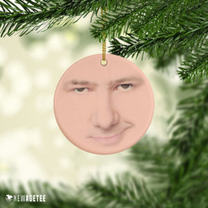 The Office TV Show Kevin Malone Face Christmas Ornament Funny Holiday Gift