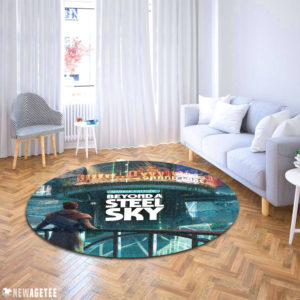 Circle Carpet Rug Beyond A Steel Sky Utopia Edition Xbox Series X Round Rug Carpet
