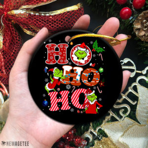 2021 Grinch Ho Ho Ho Christmas Ornament