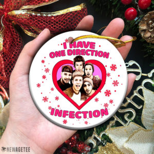 I Have One Direction Infection Harry Styles Ornament Christmas Tree Decor