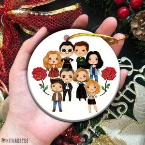 La La La Merry Christmas Moira David Alexis Johnny Rose Ornament