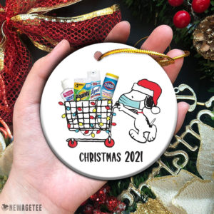 SNOOPY PEANUTS 2021 Christmas Ornament Tree Decor