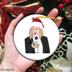 Circle Ornament Schitts Creek Moira Fruit Wine Christmas Ornament Funny Holiday Gift