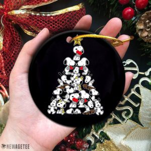 Snoopy Christmas Tree Merry Christmas 2021 Ornament