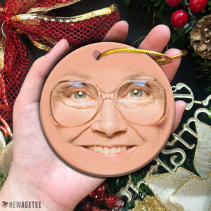 The Golden Girls Sophia Petrillo Face Christmas Ornament Funny Holiday Gift