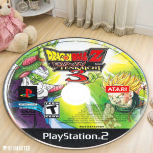 Circle Rug Carpet Dragon Ball Z Budokai Tenkaichi 3 Disc Round Rug Carpet