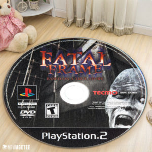 Fatal Frame Koei Tecmo PlayStation 2 Disc Round Rug Carpet
