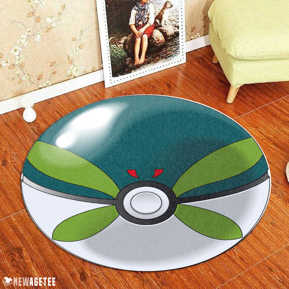 Park Ball Pokemon Round Rug Carpet Park Ball Pokemon Round Rug Carpet