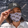 Angel Marie pirate Treasure Island face mask