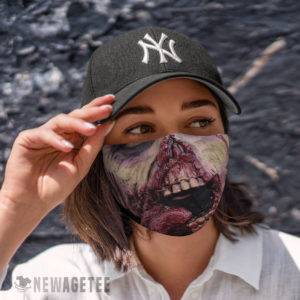 Cloth Face Mask Ghoul Zombie Face Mask