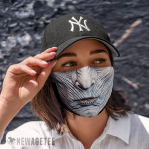 Night King 0 White Walker Face Mask