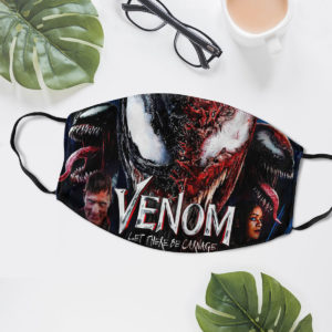 Cloth Face Mask Venom 2021 Halloween Face Mask