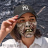 World War Z Ghoul Face Mask Zombie Halloween costume