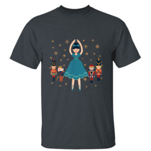Dark Heather T Shirt Christmas Ballet Clara Mouse King Princess Nutcracker Sweatshirt