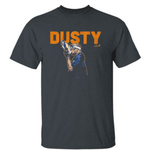 Dark Heather T Shirt Dusty Baker Shoey Shirt