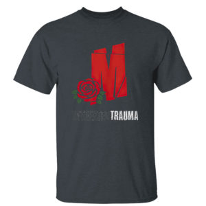 Dark Heather T Shirt Mozzy Untreadted Trauma T Shirt