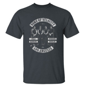 Dark Heather T Shirt Sons of Velocity Urias Kershaw Scherzer Buehler Los Angeles shirt